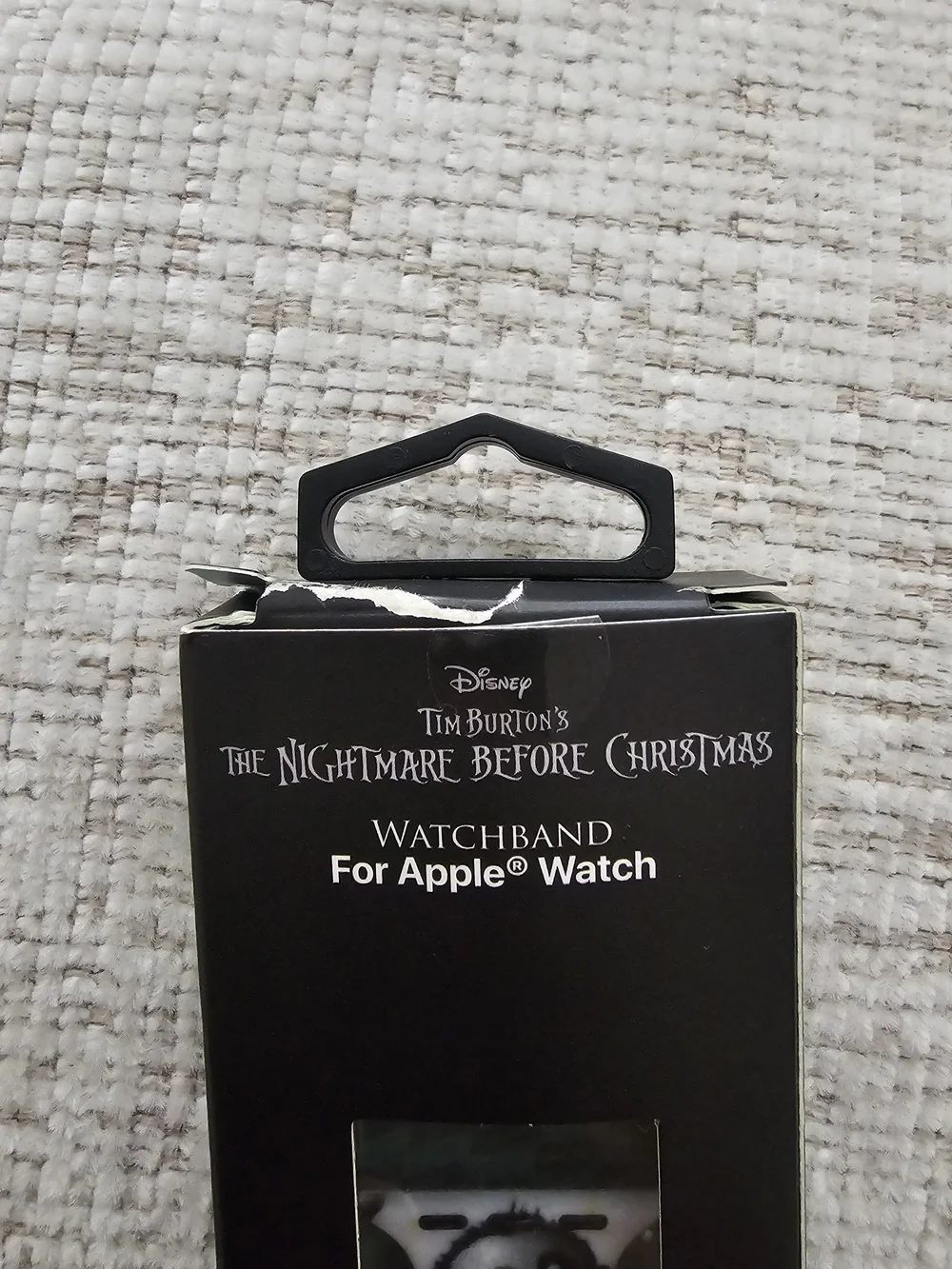 Disney The Nightmare Before Christmas White Apple Watch Band